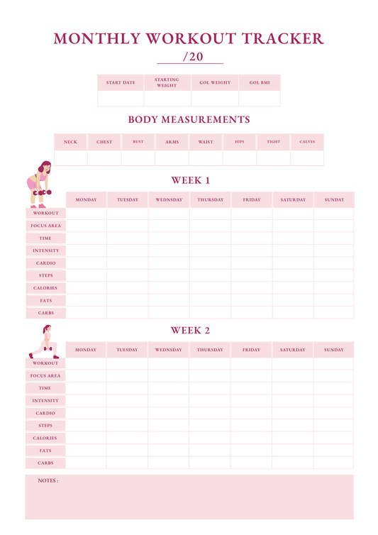 Workouts Tracker